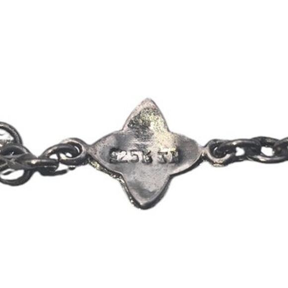 Art Deco Style Sterling Silver 925 Marcasite Bracelet - New with Tags - Picture 6 of 7